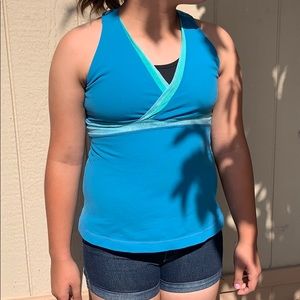 Lululemon crossover front tank top